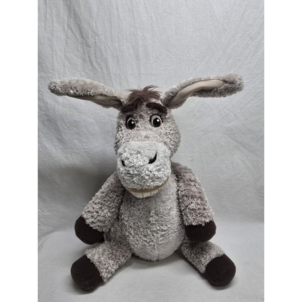 Shrek Donkey Yap & Nap Talking 13” Plush Dreamworks Shrek Tested And Working
